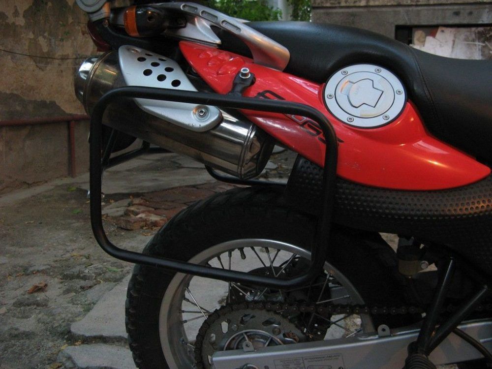 Soporte de maletas para BMW F650 y F650GS