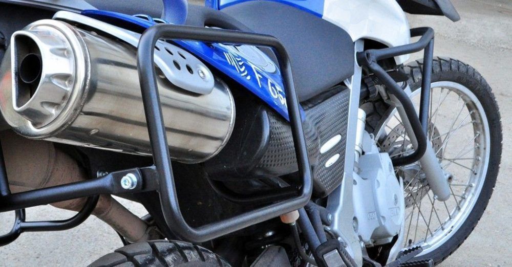 Soporte de maletas para BMW F650 y F650GS