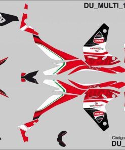 Kit adhesivos Ducati Multistrada 1200 enduro by Uniracing - Imagen 4