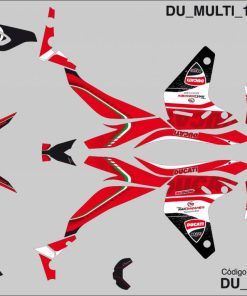 Kit adhesivos Ducati Multistrada 1200 enduro by Uniracing - Imagen 6