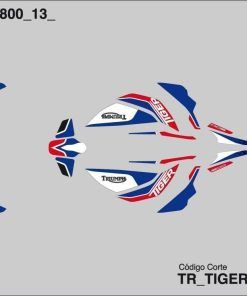 Kit adhesivos Triumph Tiger 800 by Uniracing