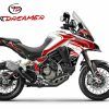 Ducati Multistrada 1200 enduro sticker kit by Uniracing