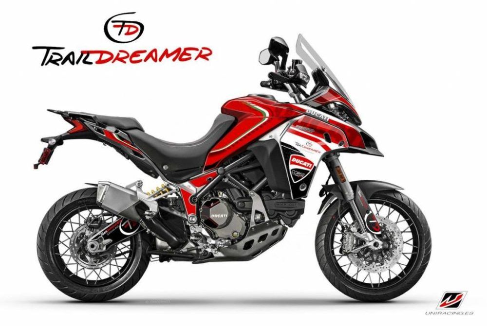 Kit adhesivos Ducati Multistrada 1200 enduro by Uniracing