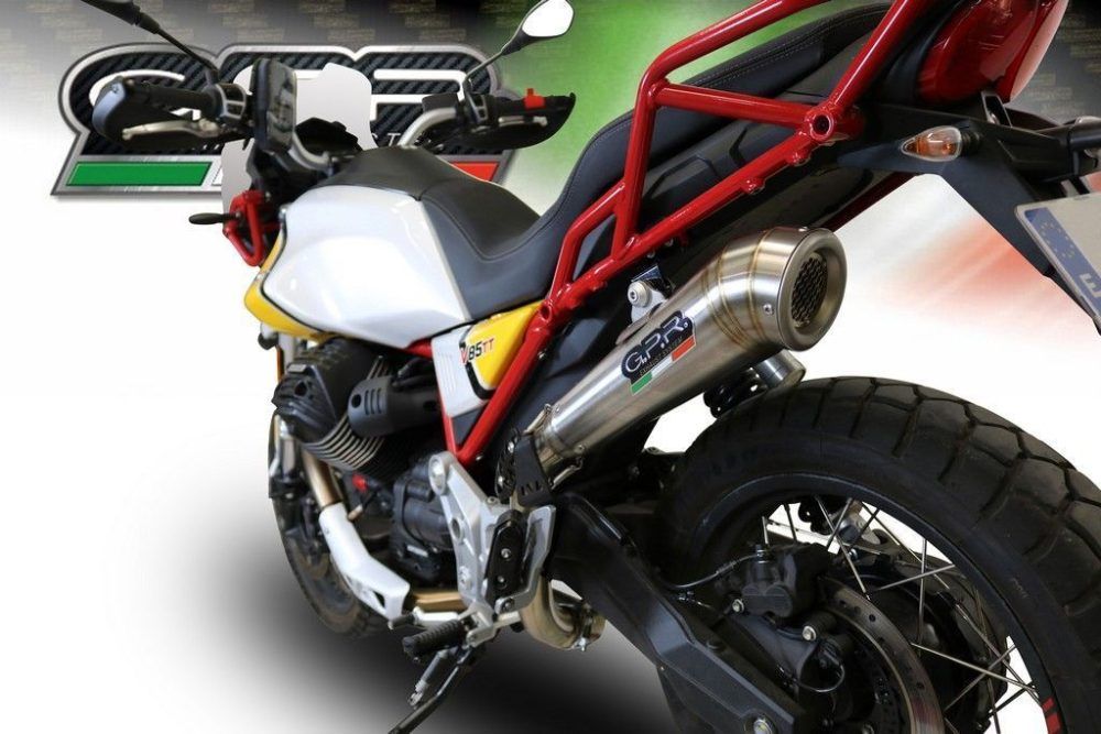 Silencioso GPR Moto Guzzi V85 TT - Imagen 9