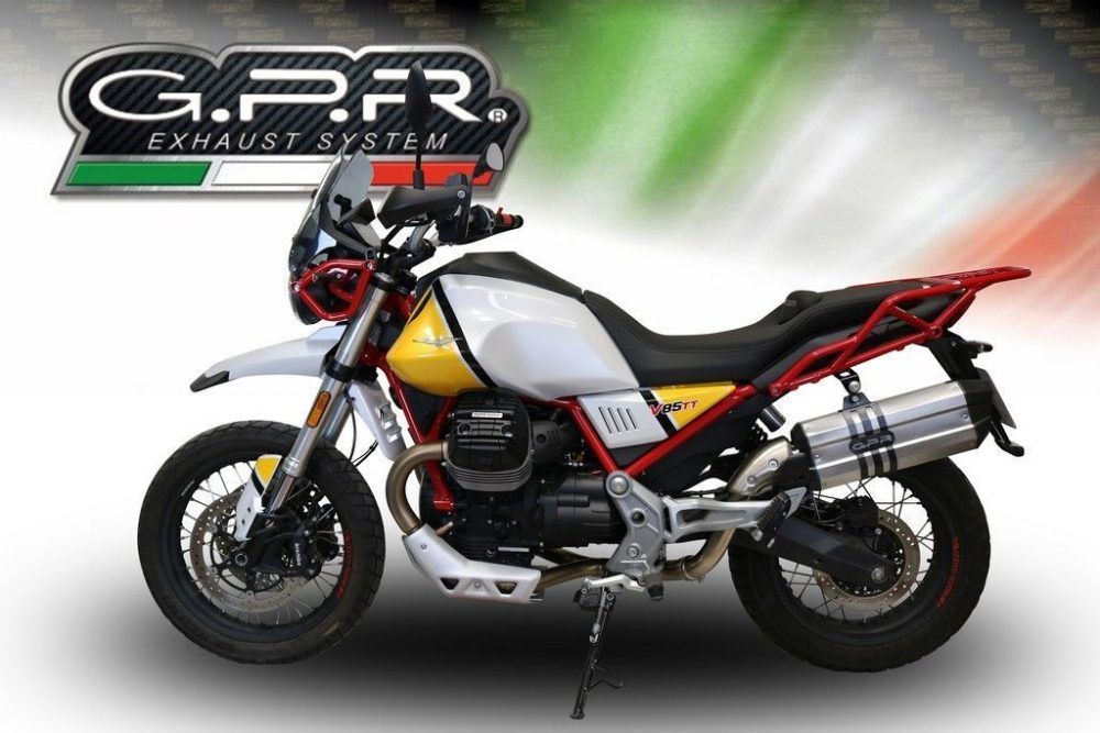 Silencioso GPR Moto Guzzi V85 TT - Imagen 7