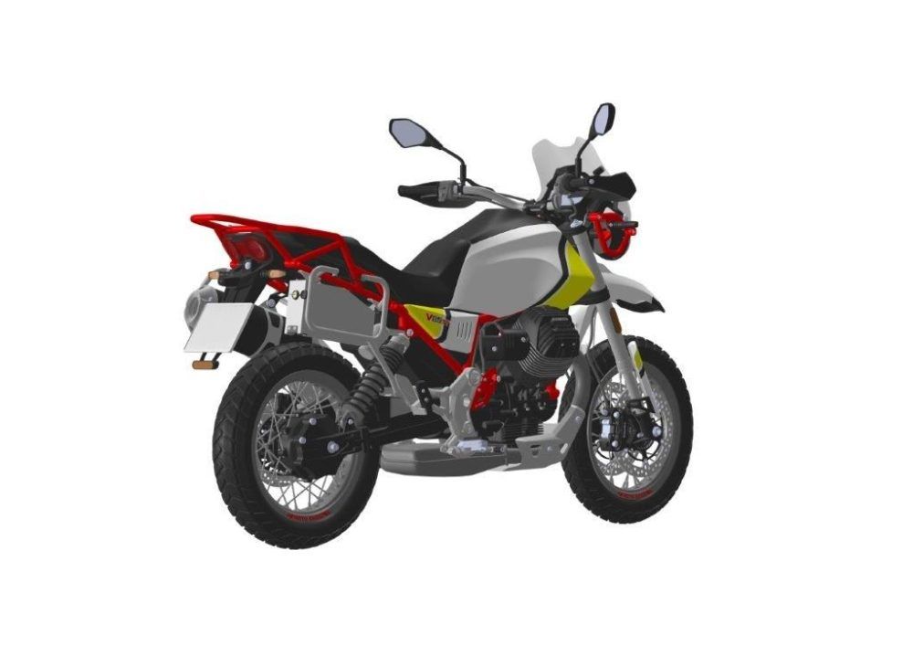 Caja de herramientas tool case Moto Guzzi V85 TT - Imagen 2