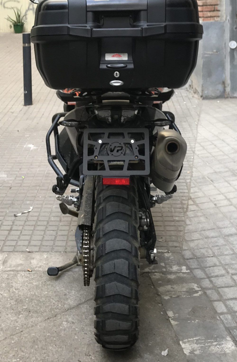 Soporte matricula KTM 790 Adventure