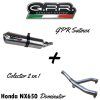 Escape 2 en 1 Honda NX650 Dominator
