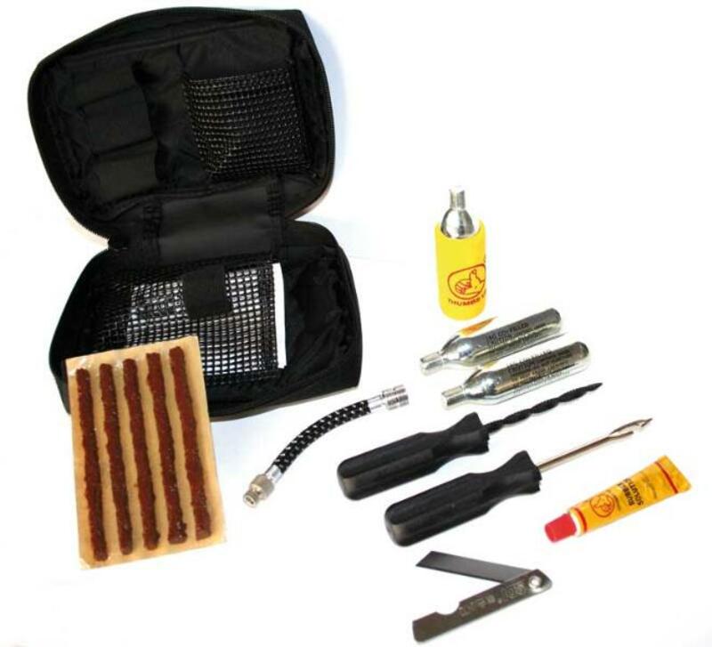 Kit de reparacion tubeless compacto