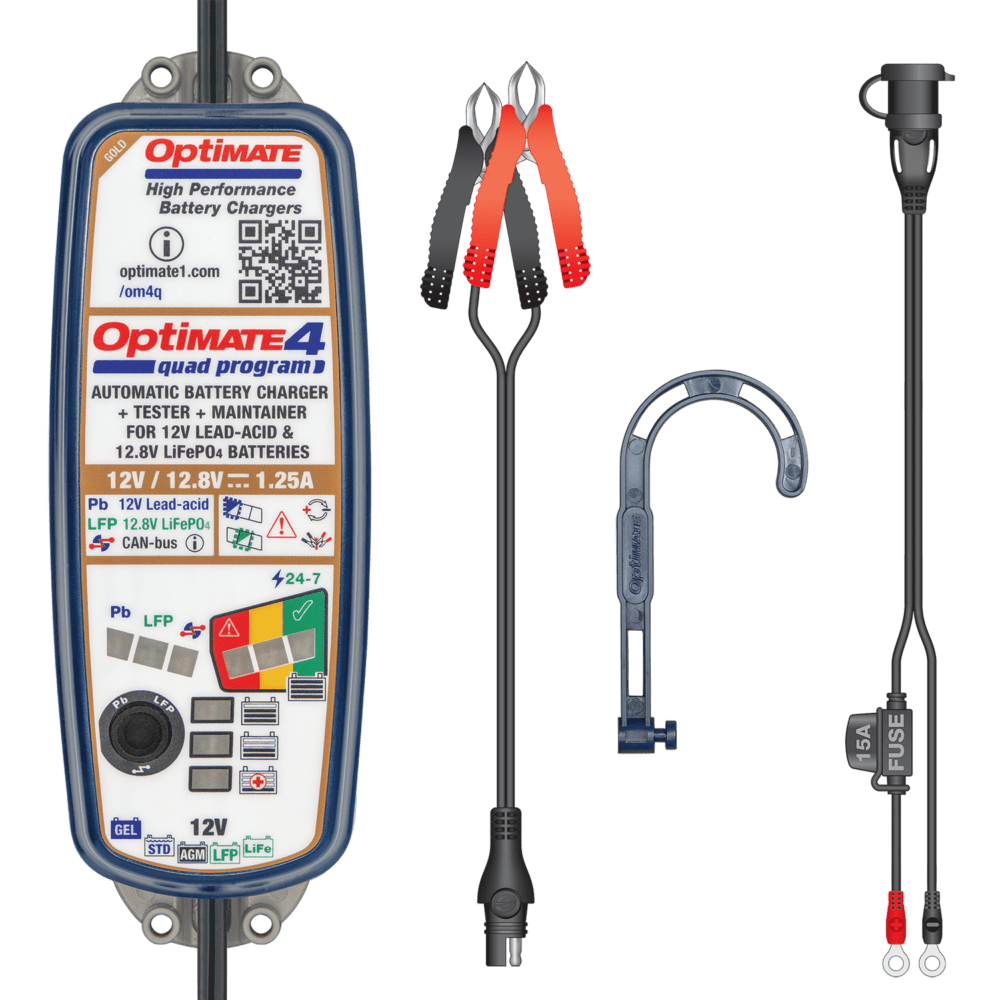 Cargador de baterias OptiMate 4 (quad program)