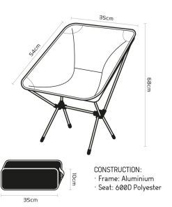 Silla de camping OXFORD