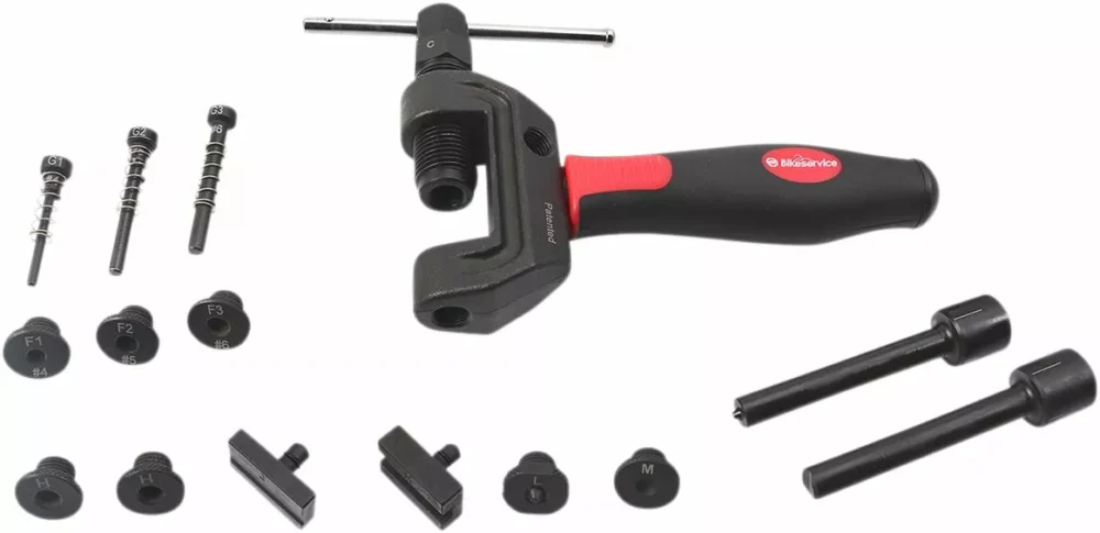 Kit de reparación de cadenas profesional bikerservice BS35101