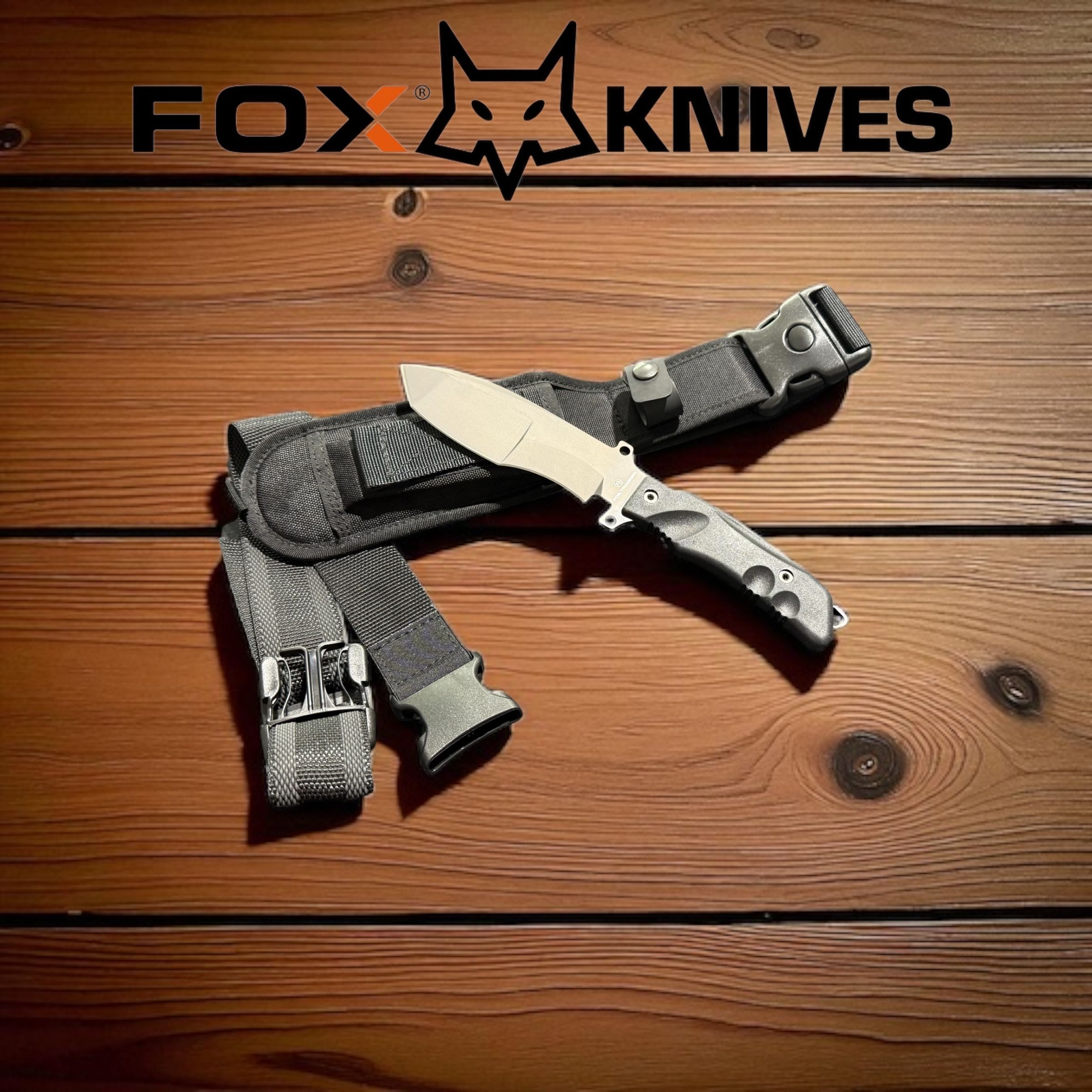 FX-9CM01 B Cuchillo tactico FOX TRACKER UTILITY CAMP AND SNIPER