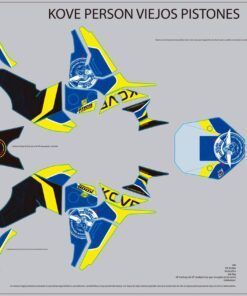Kit de Adhesivos Uniracing KOVE 800X PRO / Rally Viejos Pistones